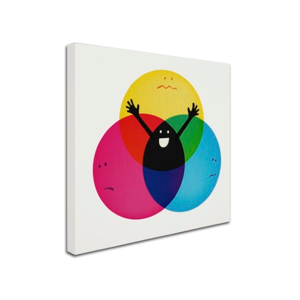 Robert Farkas 'Nobody's Child Final' Canvas Art,35x35